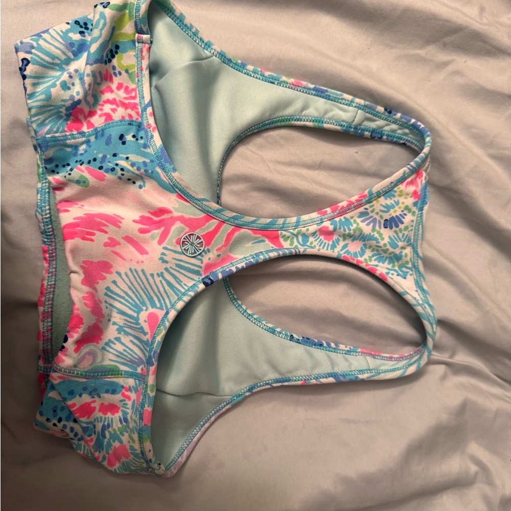 Lilly Pulitzer Luxletic Multicolor Sports Bra top